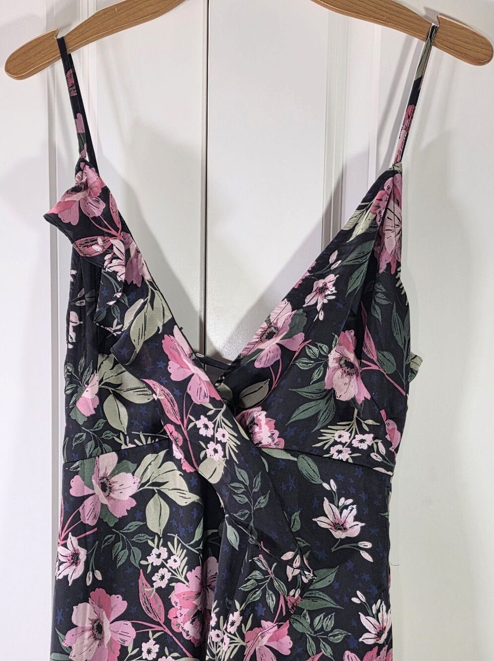 Dress Forum Women M Floral High Low Maxi Dress Romantic Cottagecore Coquette - Picture 5 of 11